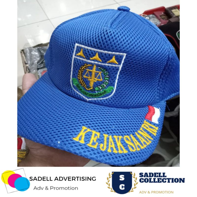 Topi Kejaksaan RI Biru Topi Kejaksaan