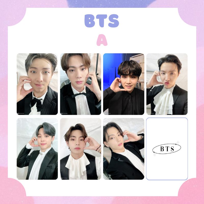 [BTS] PHOTOCARD BTS SELCA NAMJOON JIN SUGA JHOPE JIMIN TAEHYUNG JUNGKOOK ‼️ BACA DESKRIPSI ‼️