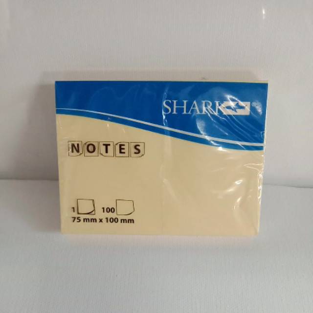 

Shark adhesive notes 100 mm x 75 ml