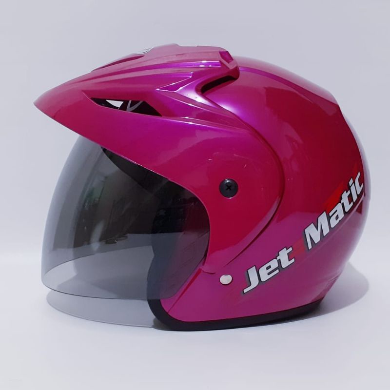 HELM SNI STANDAR ukuran medium visor single helm dewasa COCOK UNTUK CEWEK COWOK HELM BAGUS DAN NYAMAN