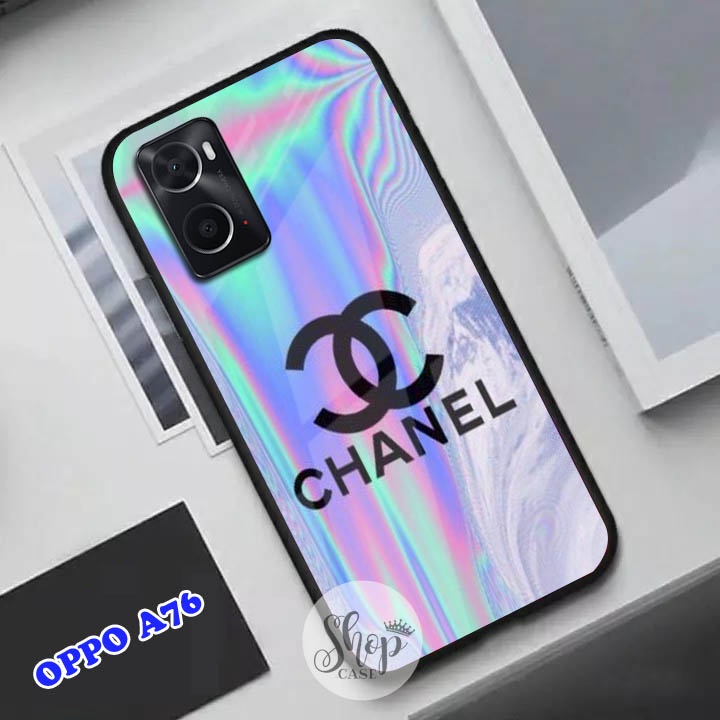 Softcase Glass Oppo A76  - Case Oppo A76 - Case Lucu - case Oppo A76 - kesing Oppo A76 - softcase Op