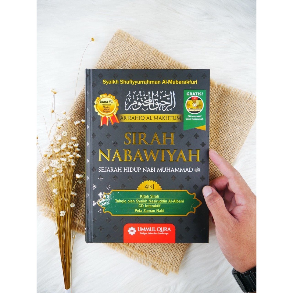 ORIGINAL Buku Sirah Nabawiyah 4 in 1 LENGKAP Ar-Rahiq Al-Makhtum Ummul Qura