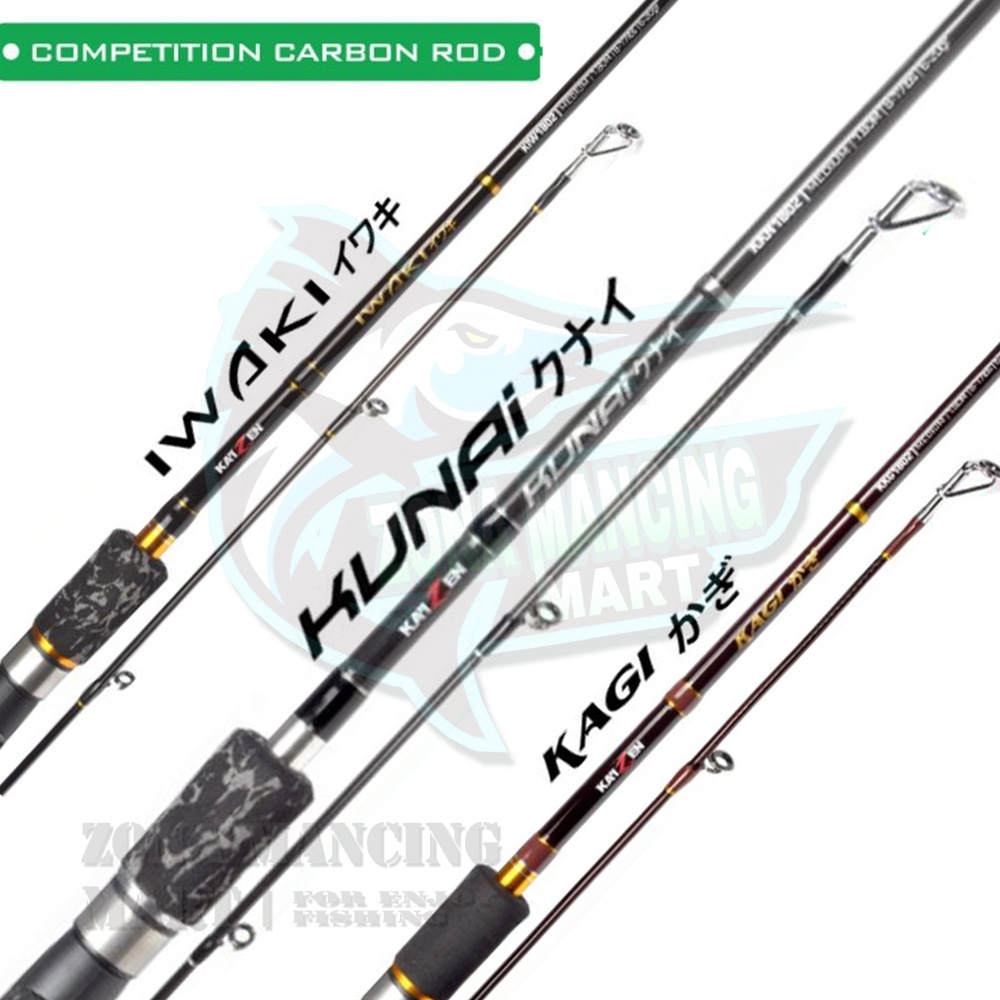 Joran KAIZEN IWAKI / KUNAI / KAGI 165 & 180 | Joran Kolam | Spinning | Casting