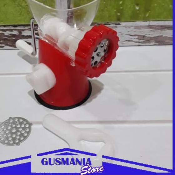✧ Mesin Penggiling Daging Plastik Alat Gilingan Penggilas Sayuran Manual ♢