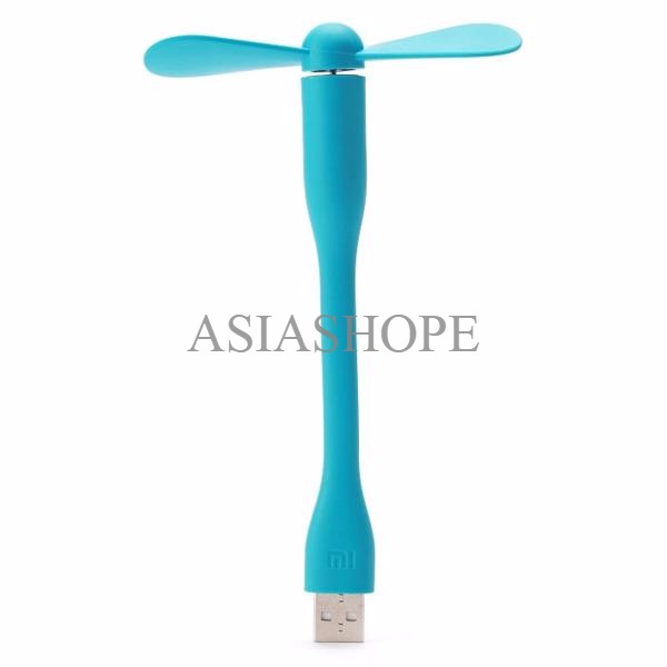 Xiaomi USB Mini Kipas Angin Portable Genuine 100% - Blue
