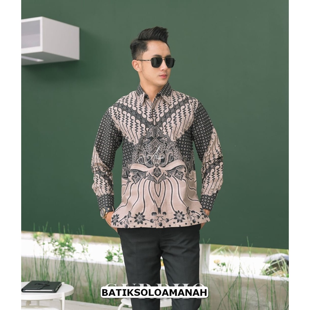 GURDHO ALISA KEMEJA BATIK SOLO PRIA LENGAN PANJANG LAPIS FURING ATASAN BATIK PREMIUM MODERN KATUN HALUS RAJASAKTI UKAIL DILLAN ASMARA RAFANDA SENOJOYO NGUDI RAHAYU MARTOWIRO SM ANJANI FLORIST ALJAYA KANAYA NARESWARI KLA DEWO BRAMANTI PRIJANTO SE GITARJA