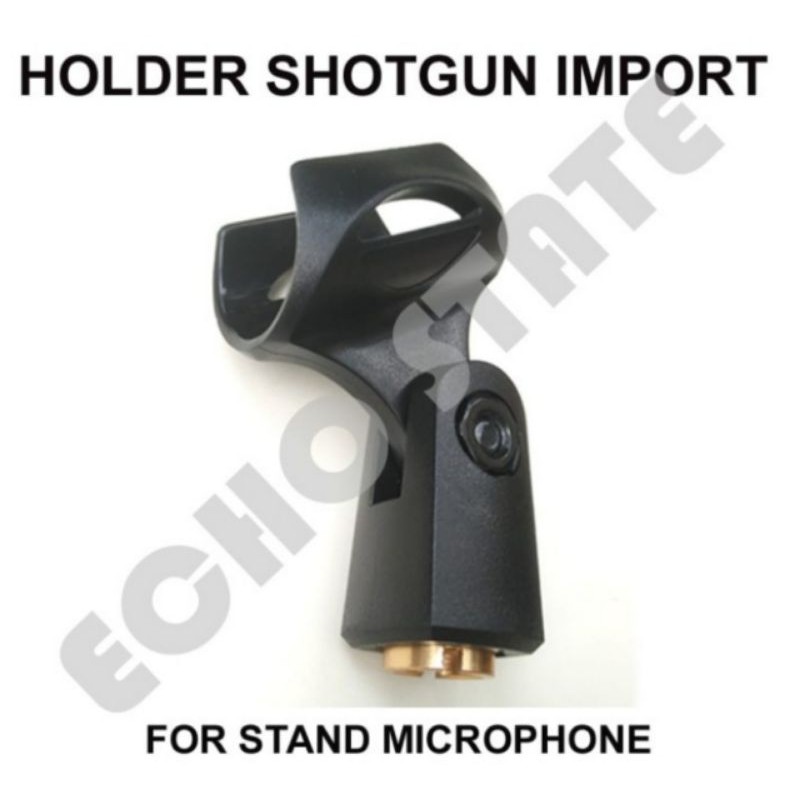 HOLDER MIC SHOTGUN PEN CONDENSER JEPITAN MIKROFON FOR STAND MICROPHONE