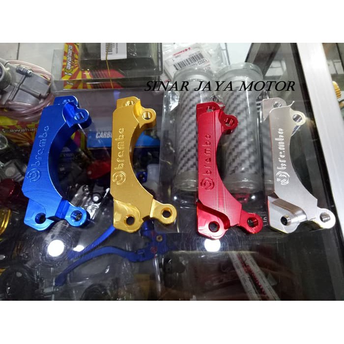Breket kaliper Brembo 2 OU D-42 piston Honda Beat, Scoopy, Vario 125,Vario 1