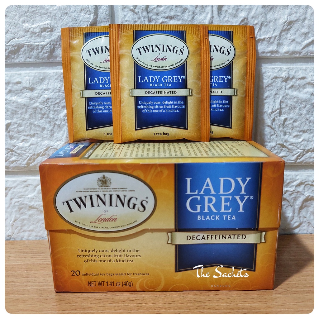 

Twinings Lady Grey Decaf Tea Sachet