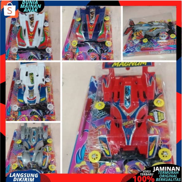 Tamiya Mini 4WD Super Speedy Car Racer -  Mainan Anak Mobil Balap New