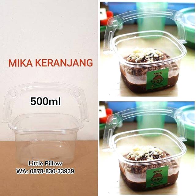 (ISI 50PCS) Mika Es Kepal/Mika Keranjang/Cup Es/Mika Salad/Tray Snack/Tray Es Milo