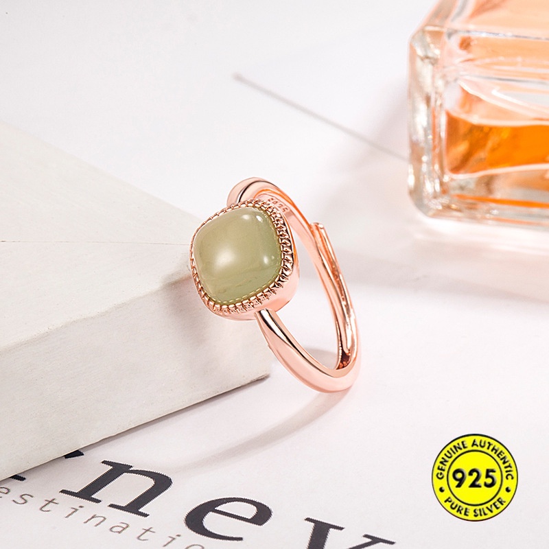 Cincin Rose Gold Anti Air Ukuran Adjustable Untuk Wanita