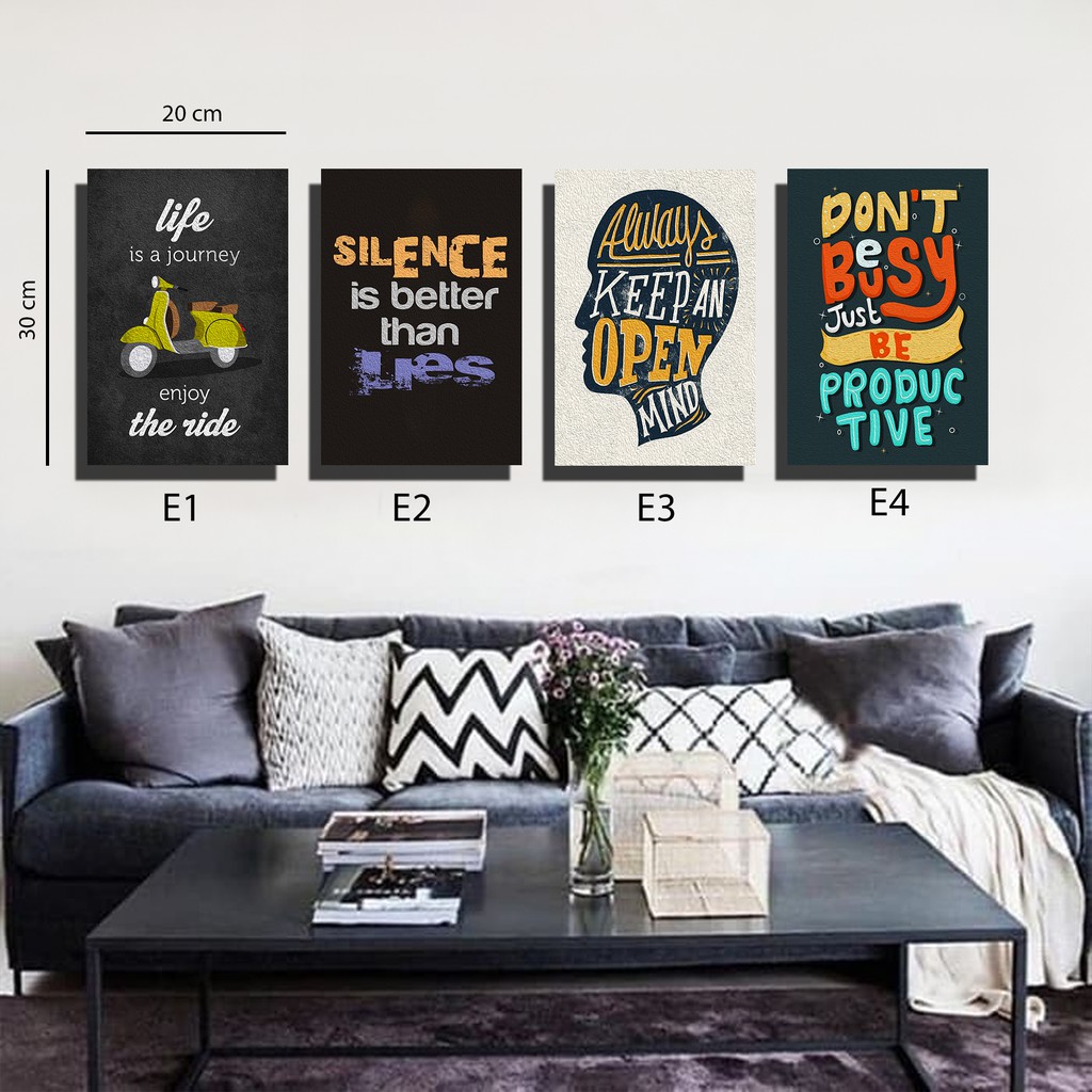 [Best Seller 1E] Dekorasi Dinding Kata Kata / Hiasan dinding kata kata / Hiasan Dinding