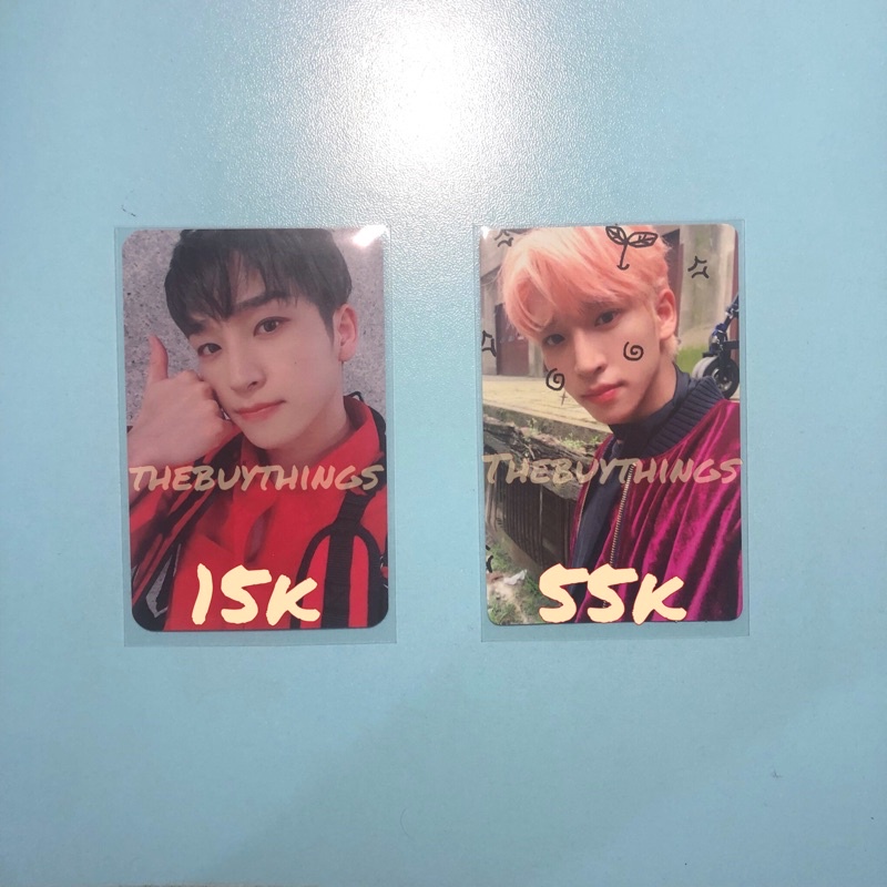 Photocard Sangyeon The Boyz PC Diy Bene Benefit Chase