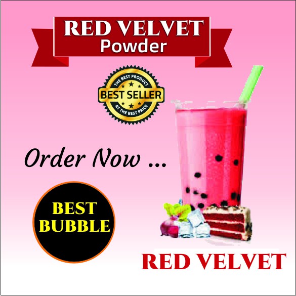 

Powder Minuman Rasa Red Velvet 1 Kg Bubuk Minuman Red Velvet Terenak