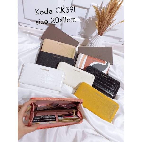 Dompet Import CK Long Wallet Freebox