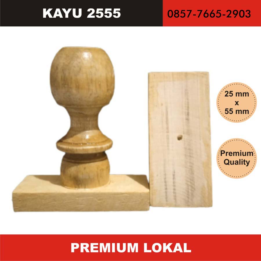 

Gagang Stempel Kayu 2555