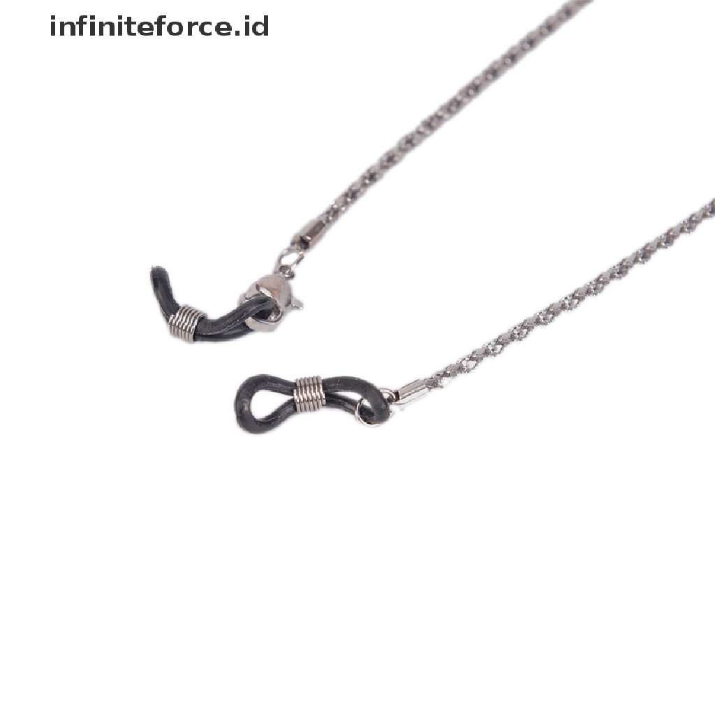 Infiniteforce.id Kalung Rantai Holder Kacamata Baca