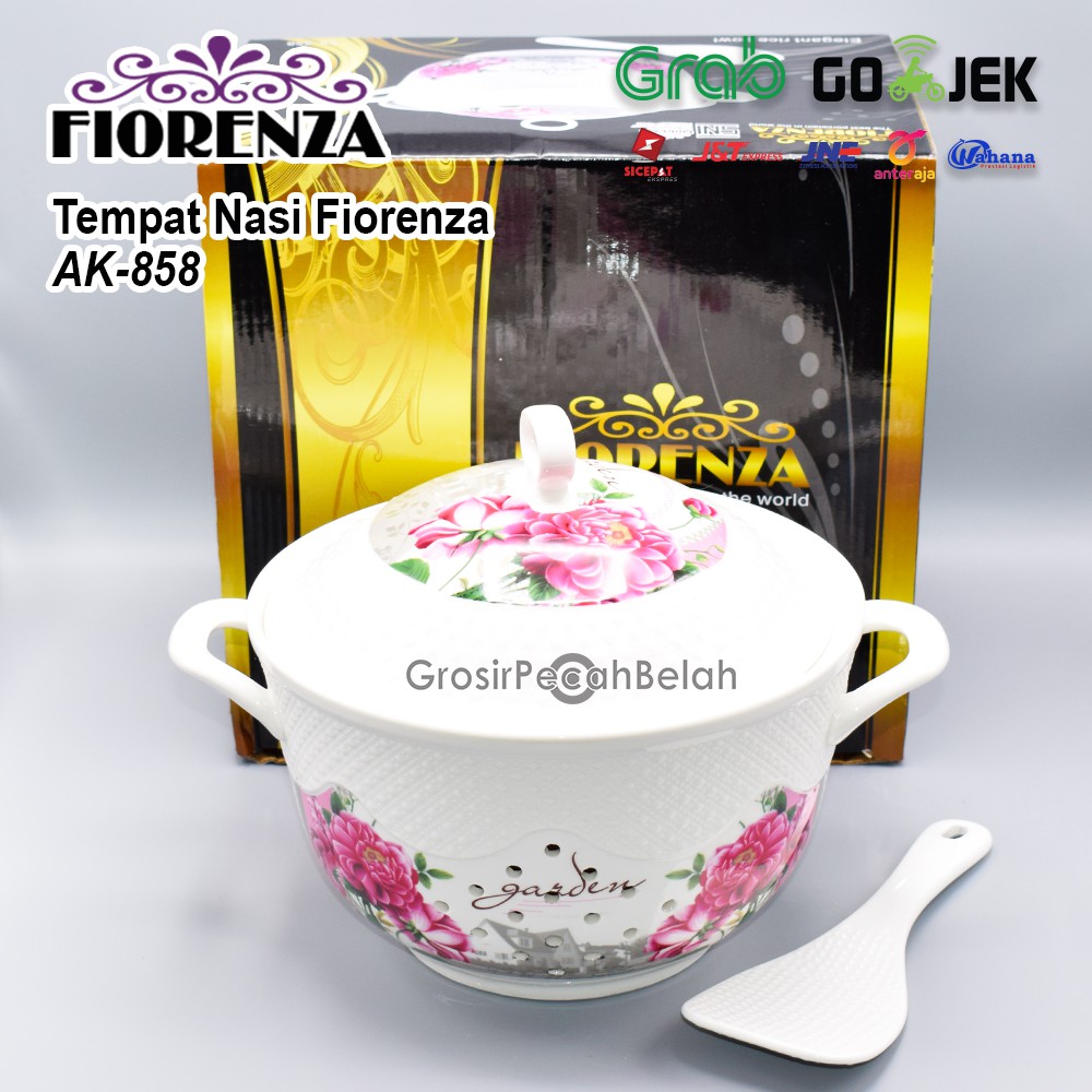 Tempat Nasi Keramik Porselain Fiorenza AK-858