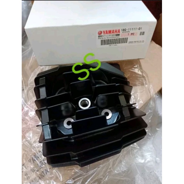 cylinder head racing blok head het racing rasing nanas nenas belimbing  rxking rx king dt 100 dt 125
