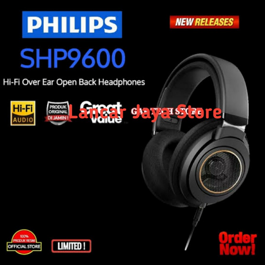 Headphone Philips SHP9600 Hi-Fi Original 100% Philips