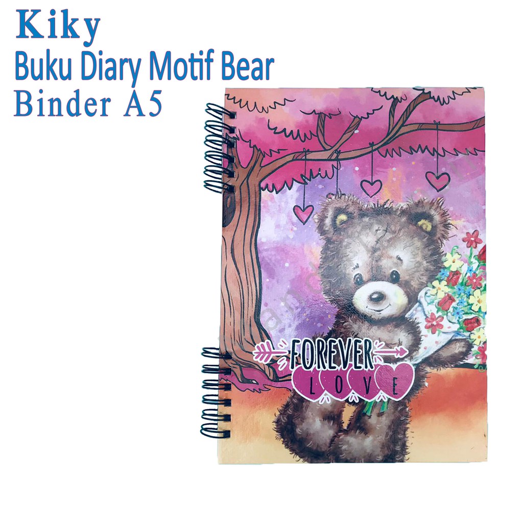 Buku * Motif Bear * Kiky * 621591-A5