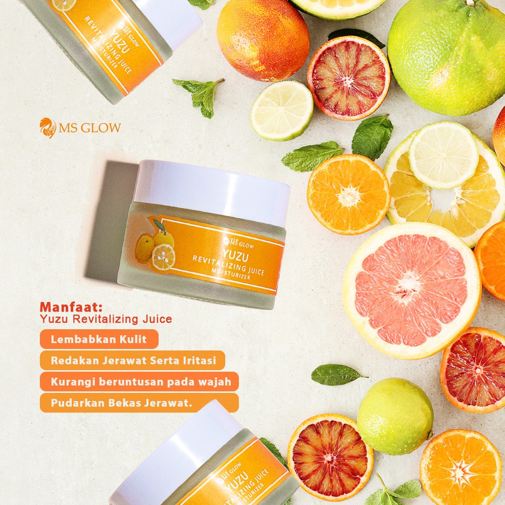 ms glow Yuzu Revitaliving juice moisturizer ori