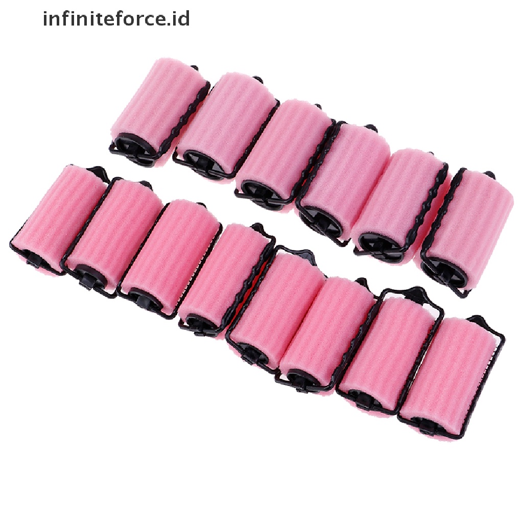 (infiniteforce.id) 6 / 8 Pcs Roller Pengeriting Rambut Diy Bahan Busa