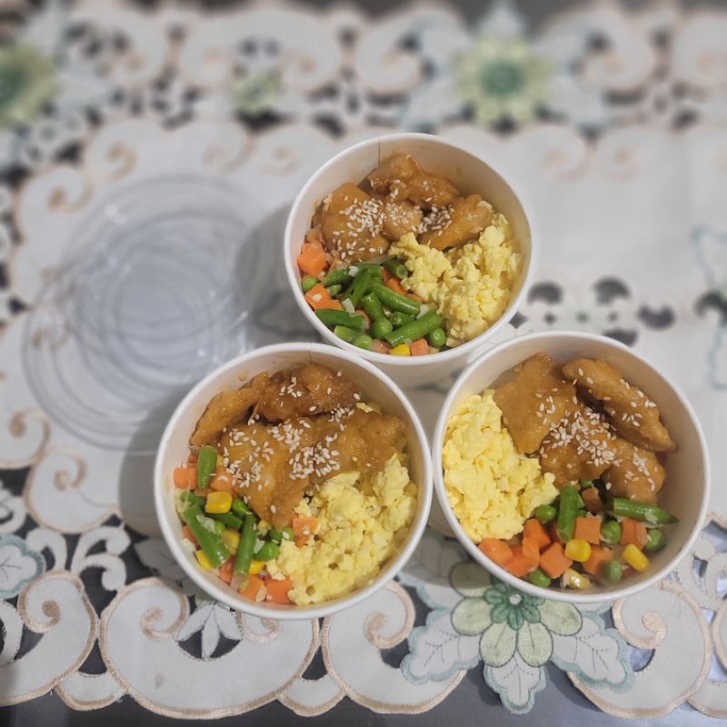 

ricebowl ayam madu mantul