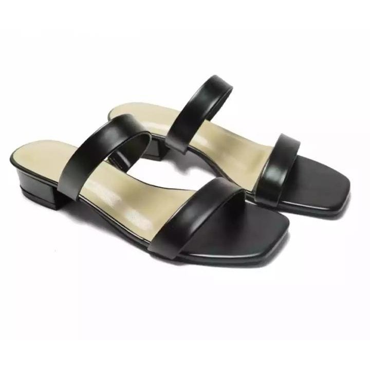 NAC0DRI Gisela sandal wanita Doble  Strap heels 3cm