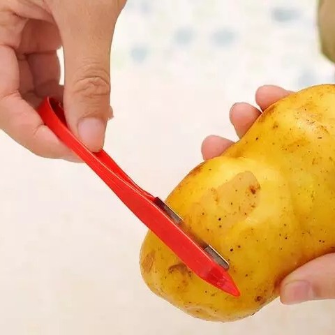 Alat Pengupas Kulit Kentang Wortel Buah Pisau Dapur Kupas / peeler