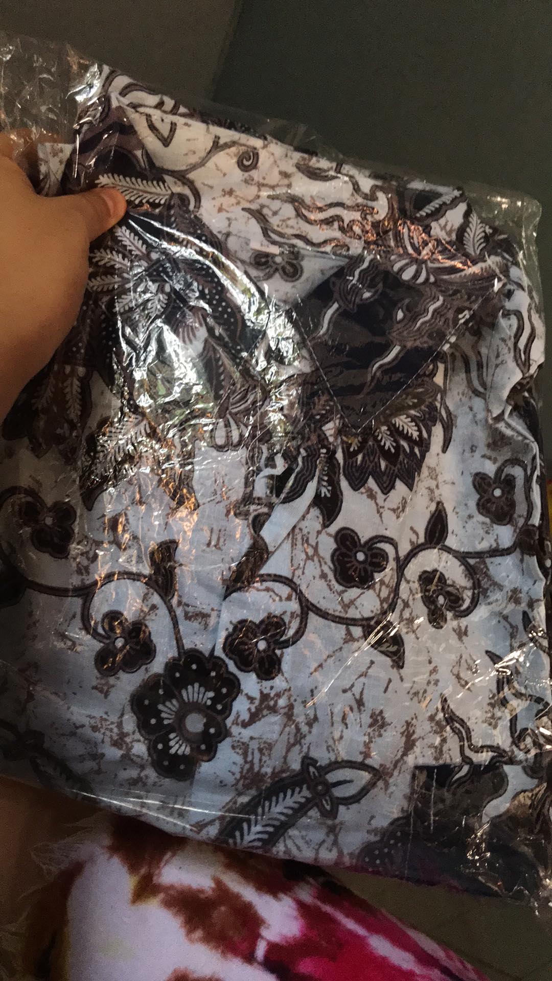 Maura Couple ~ Sania Ruffle Batik Couple Ori Ndoro Jowi