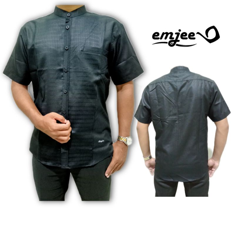 Baju Koko Songket Lengan Pendek EMJEE