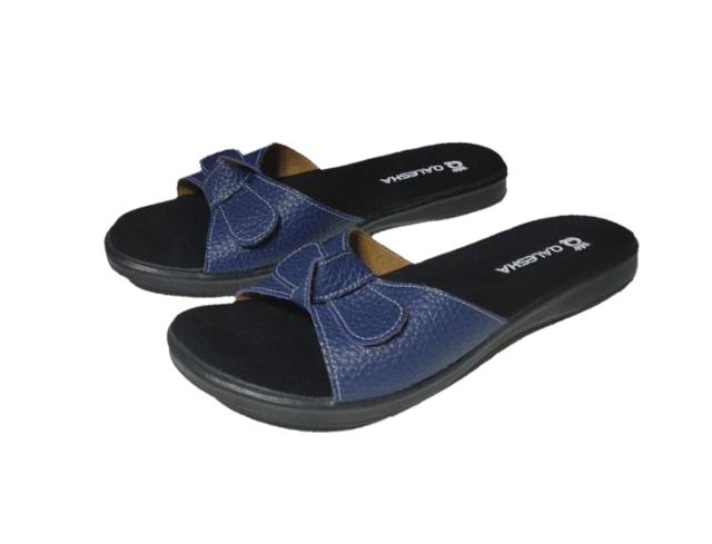 Insyira - Sandal Papirut Elfrida / Sandal Slop Wanita Non Slip Alas Hitam