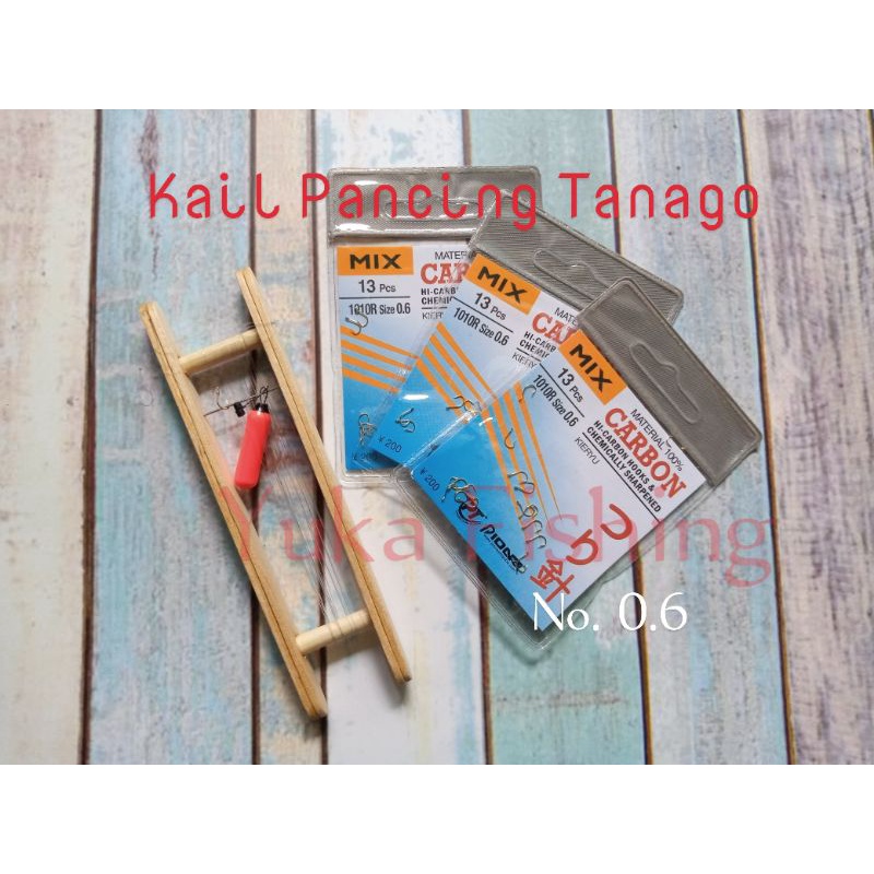 Kail pancing Tanago, no. 0,6/Rasbora/cupang alam/wader