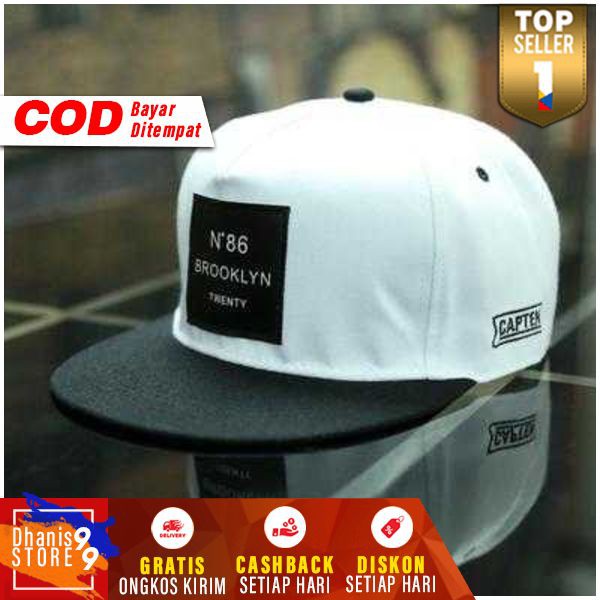 Topi Snapback Pria Keren Toko Snap Back Brooklyn Twenty Korean Style Baseball Hat Remaja Cowok