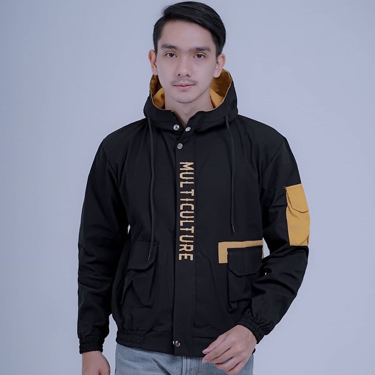 Jaket Bomber Multiculture - Jaket Bomber Pria