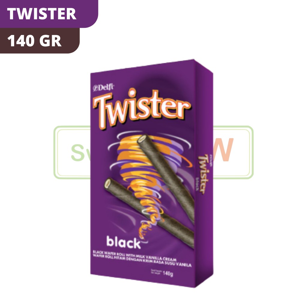 

TWISTER BLACK/CHOCO 140GR