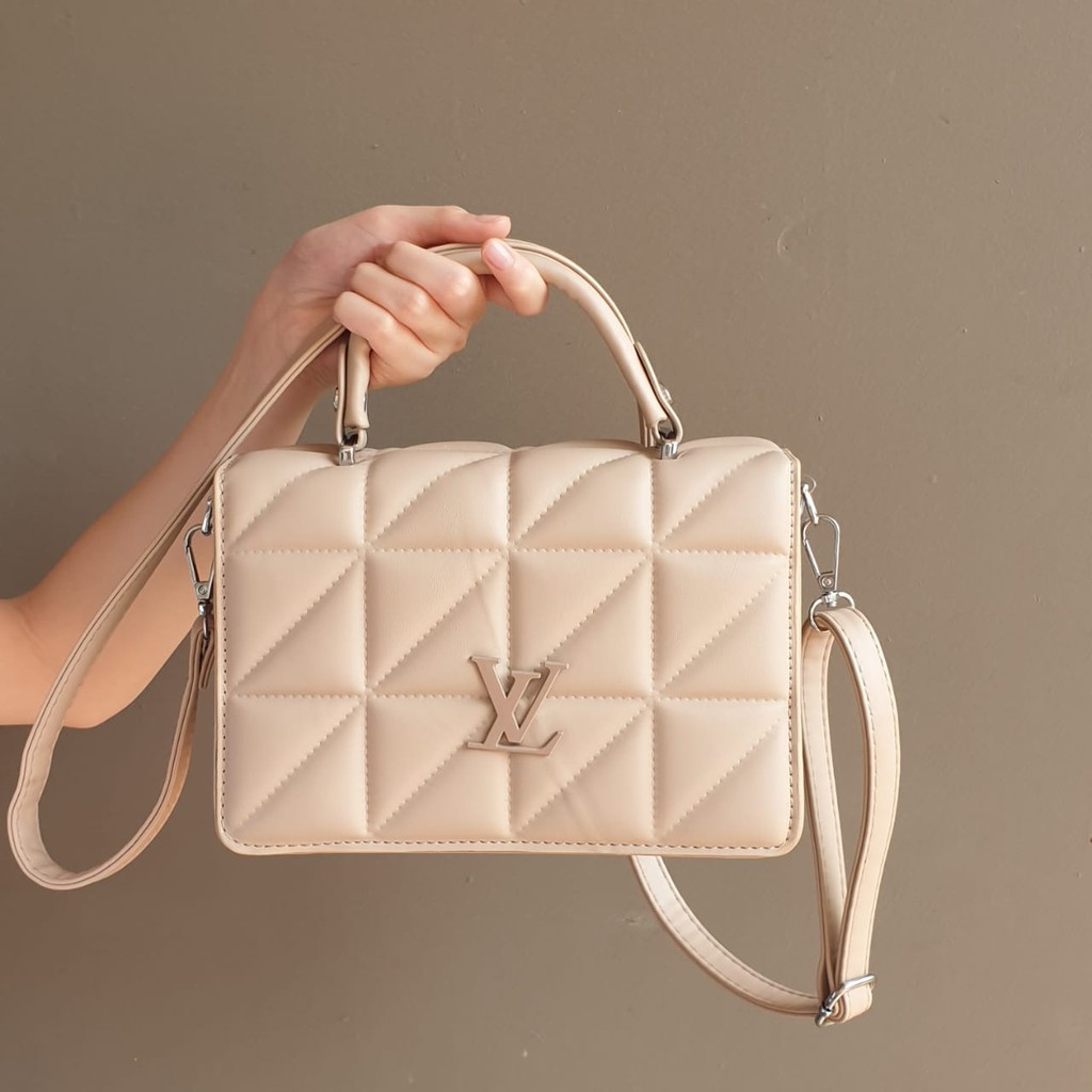 BJ65523 - BLACK/KHAKI/RED/WHITE/YELLOW - TAS SLEMPANG HANDBAG JINJING SALE SQUARE BAG KOTAK ELEGAN IMPOR TAS WANITA FASHION IMPORT MODIS ELEGAN TERMURAH TERLARIS TERBARU BAGSTORE JAKARTA TAS BATAM ZCJ5523