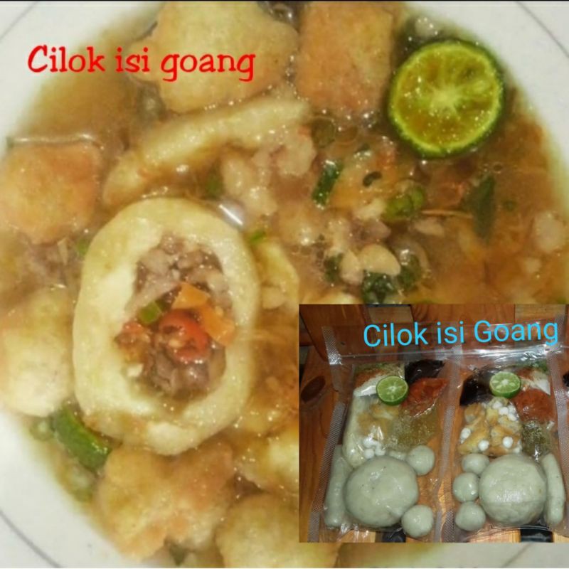 

BASO ACI / CILOK ISI GOANG paket kenyang harga hemat