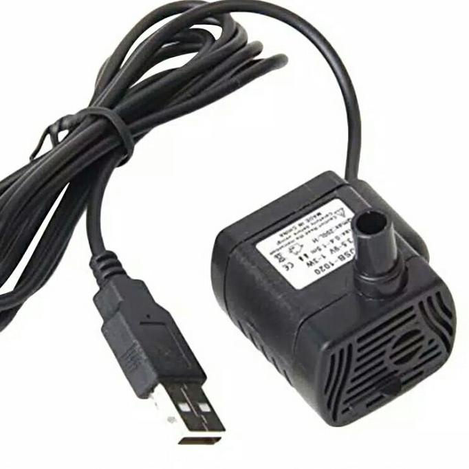 Pompa Air Celup DC USB DC 3.5V - 9V 3W Submersible Brushless Aquarium