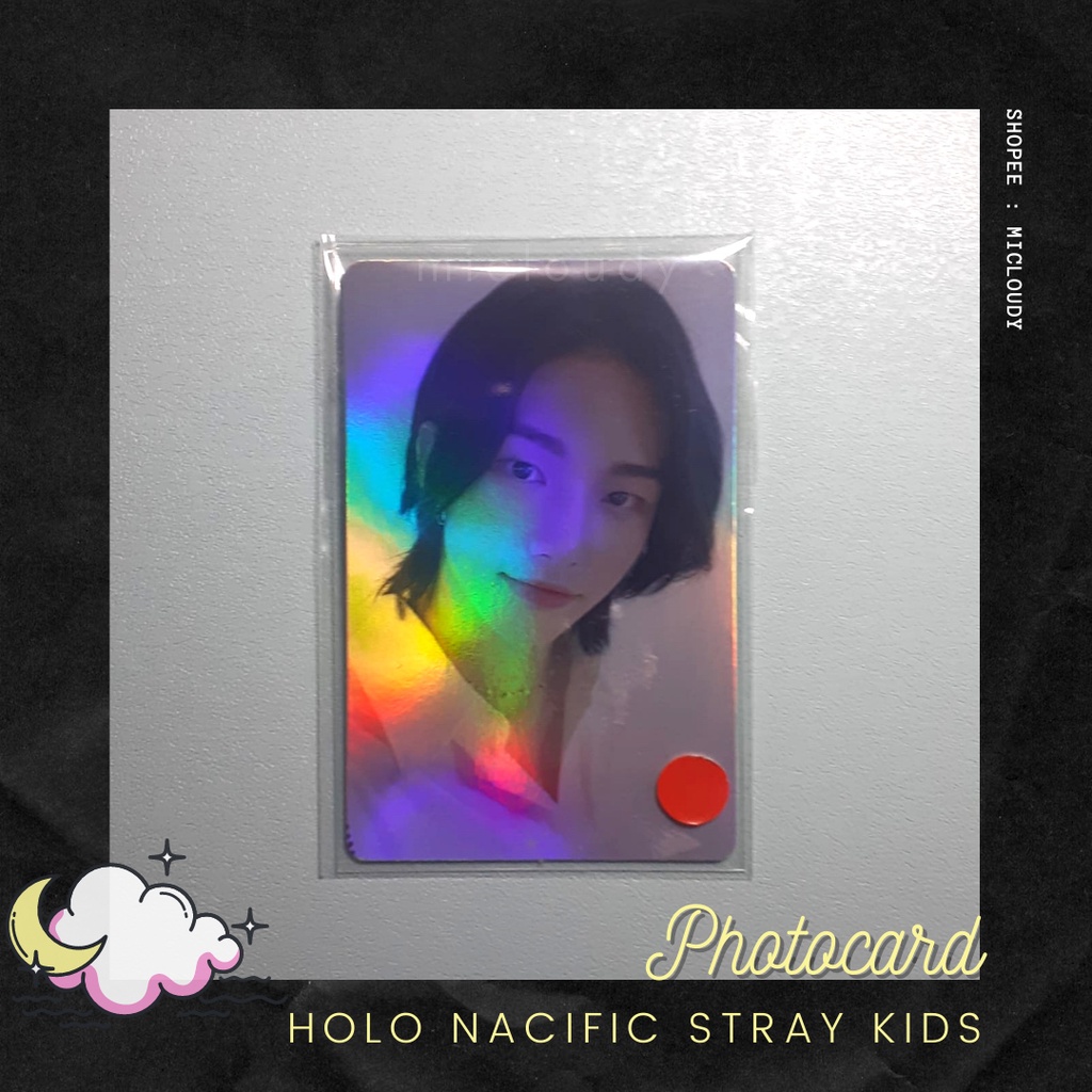 [BOOKED] Nacific x Stray Kids Hyunjin Holo Photocard PC