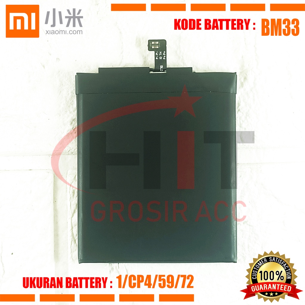 Baterai Battery Original XIAOMI BM-33, BM33, Mi 4i, Mi4i