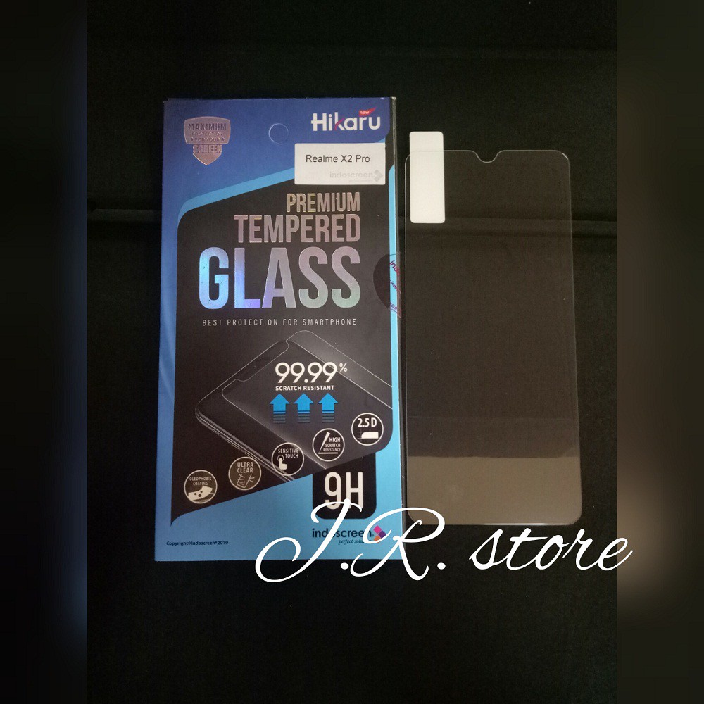 HIKARU BENING TEMPERED GLASS REALME XT / X2 PRO / REALME X / REALME X3 SUPER ZOOM / REALME X50 PRO