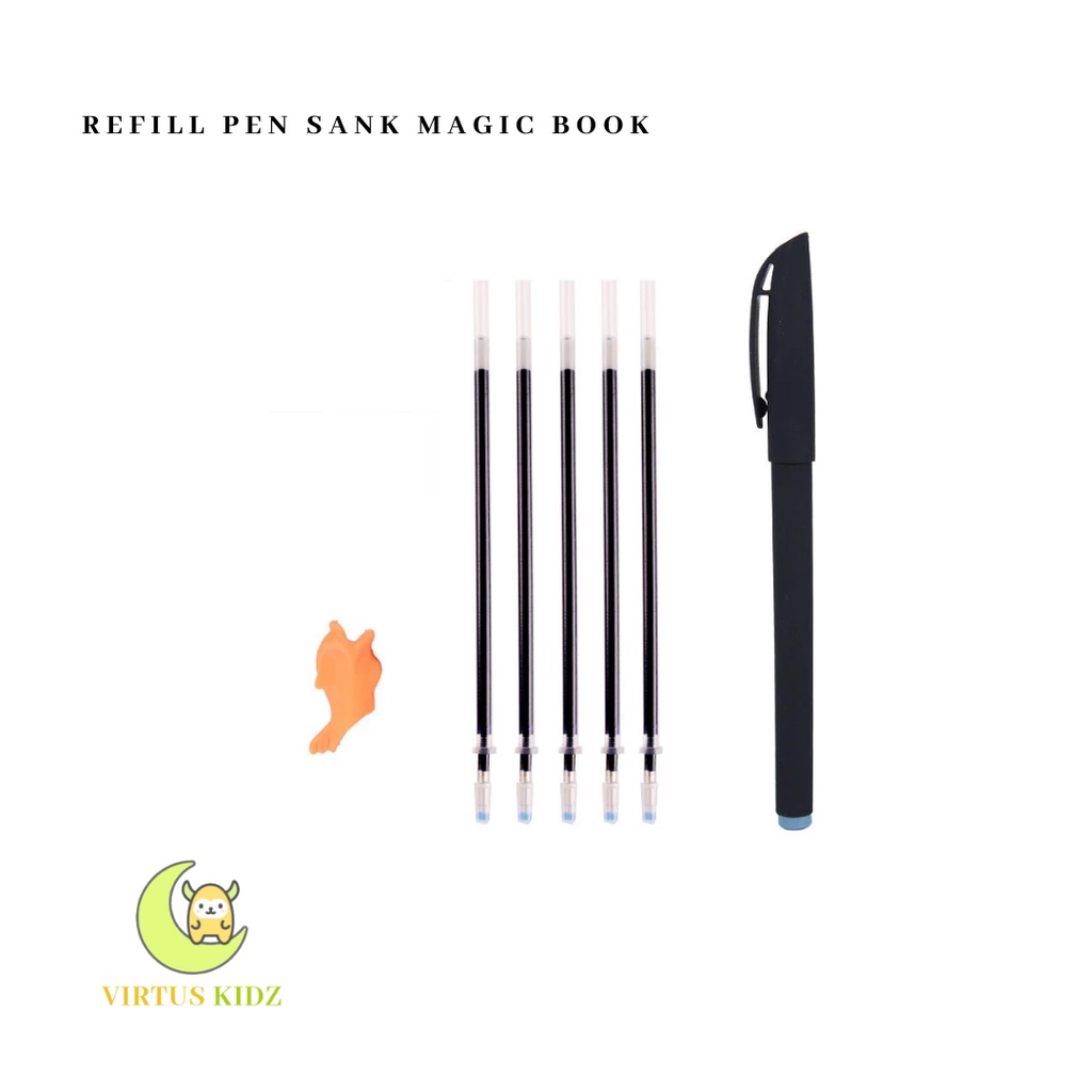 

Refill Pulpen Isi Ulang Buku Sank Magic / Pen Sank Magic Book / Refill Buku Dapat dihapus