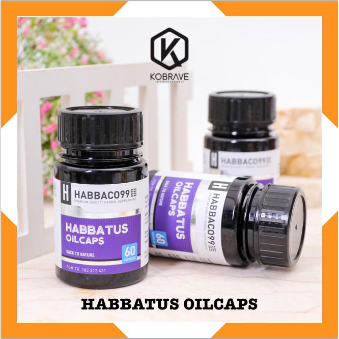 Habbatus Oil 60caps Herbal Detoksifikasi racun dalam Tubuh dan Penunjang Immunitas Kesehatan