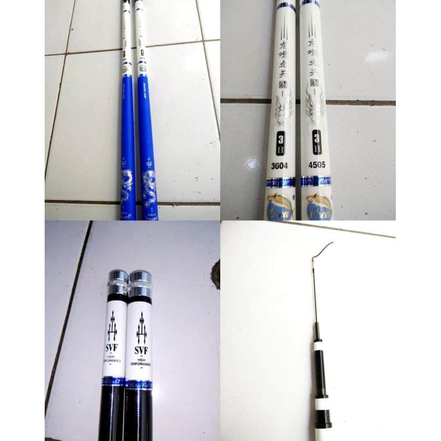 TERMURAH Joran Tegek Orca Mata Air 630 Cm Carbon Material Fishing Rod