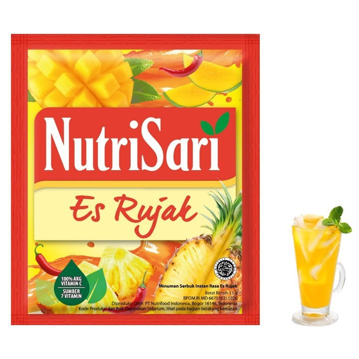 

Nutrisari Es Rujak Sachet 13gr