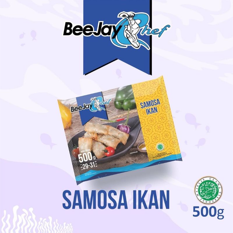 

Beejay Chef Samosa Ikan - Berat 500 Gr