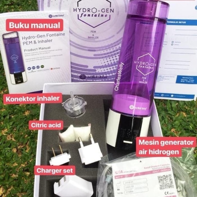 Hydrogen Fontaine livewell original air hidrogen fontaine generasi 2